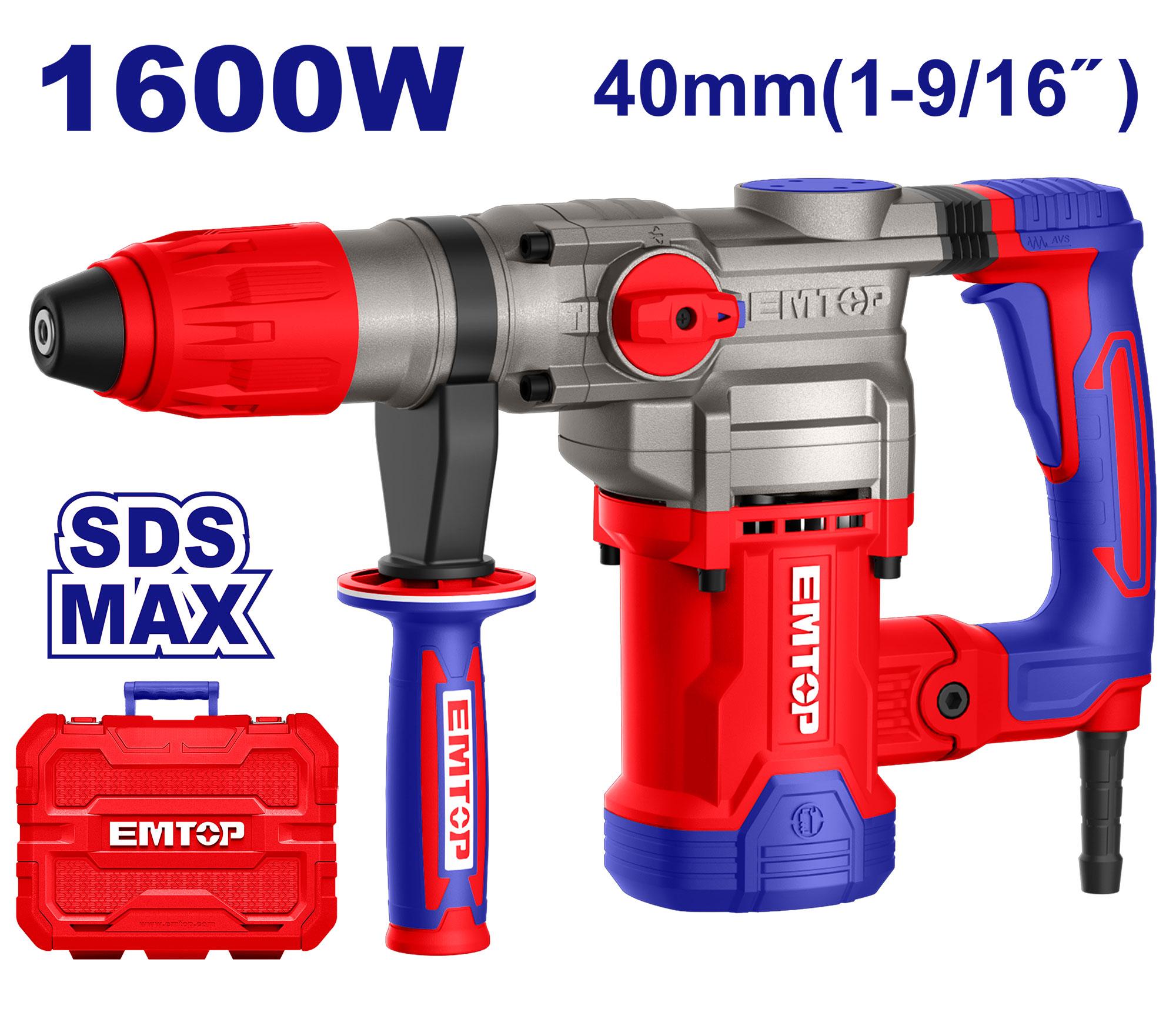 Power tools Rotary hammer ERHRM1608 - EMTOP Benin