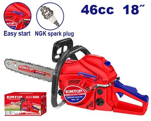 Power source Gasoline chain saw EGCS18451 - EMTOP Egypt