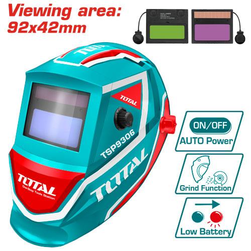 Hand tools Auto-darkening welding helmet TSP9306 - TOTAL Angola