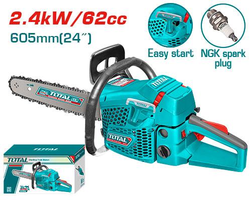 Herramientas Energéticas Motosierra A Gasolina TG5602411 - TOTAL